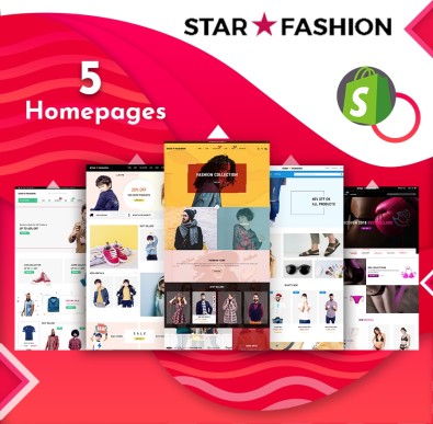 Star Fashion & Clothing eCommerce Shopify Theme